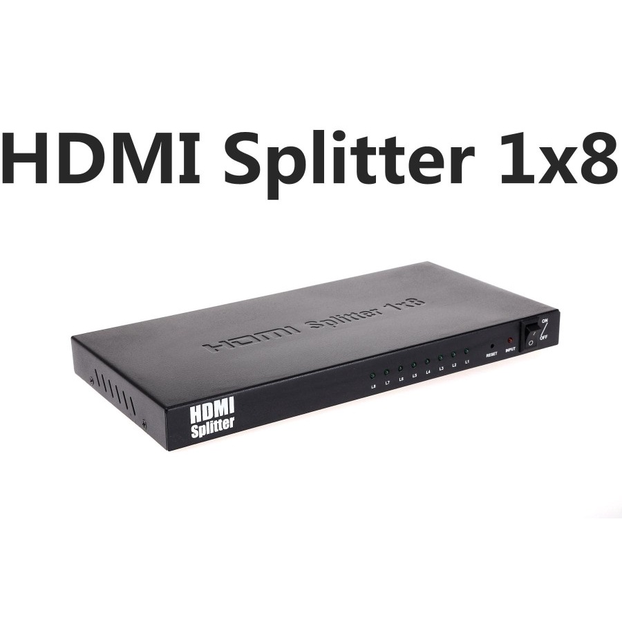 HDMI SPLITTER 1-8 / HDMI Splitter 8 port 1080p full HD