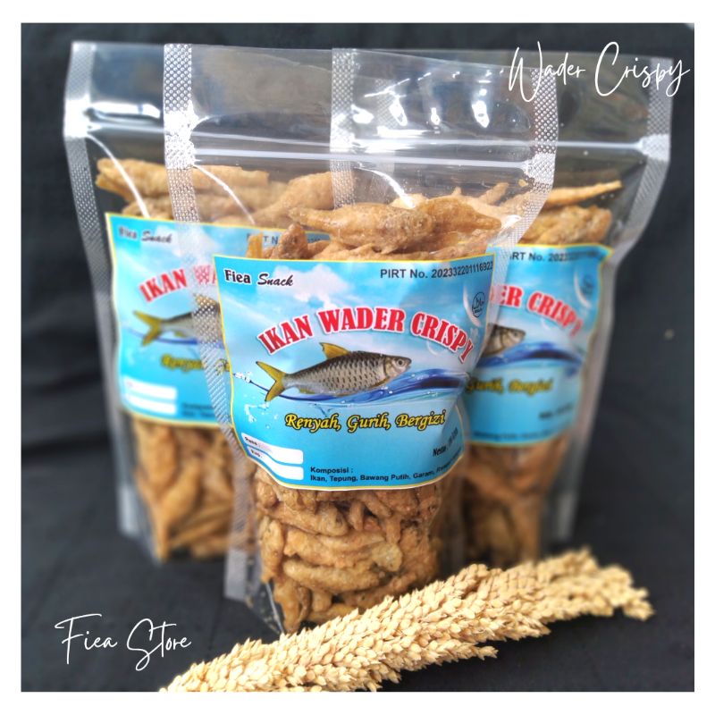 

Sekar_Shop07 Wader Crispy 100 Gram/Keripik Ikan Wader Terlaris / Wader Crispy Rendah Minyak