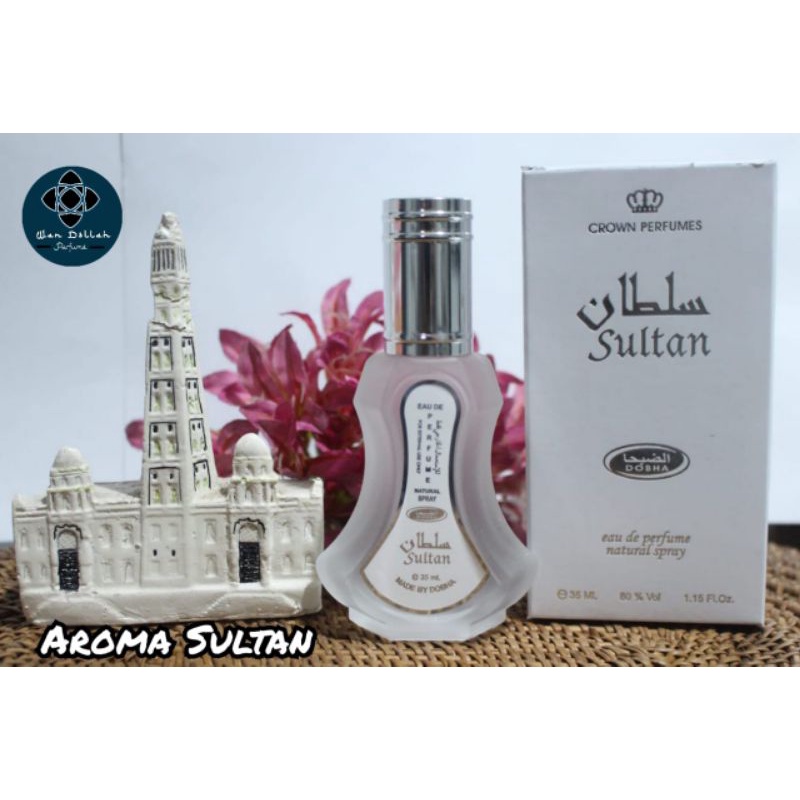 AROMA SULTAN 35ML | MINYAK WANGI DOBHA ORIGINAL | 100% HALAL & MURAH