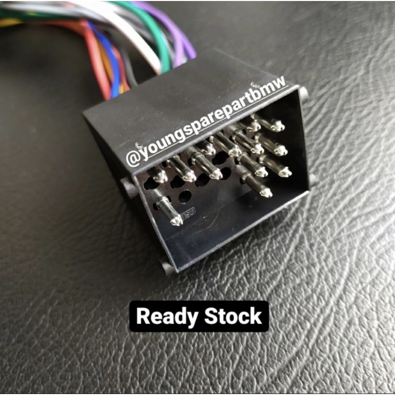 Socket Audio BMW E46 E39 E36 X5 E53 Kabel Wiring Harness Head Unit Tape Upgrade Android