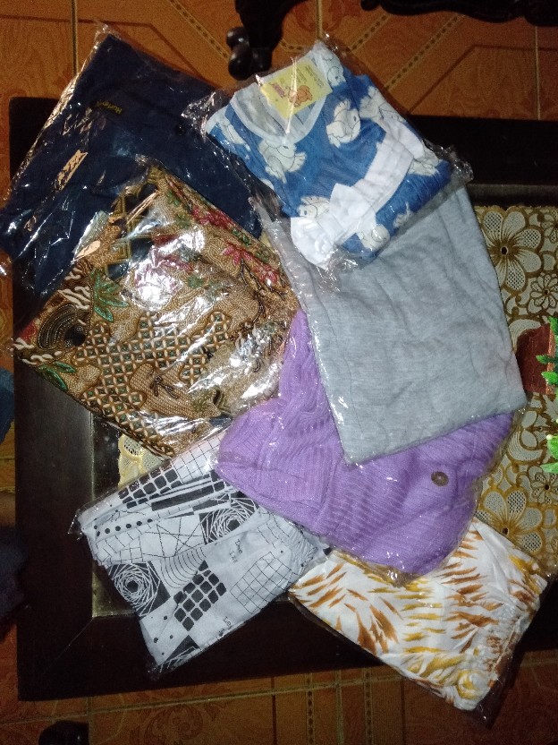 Promo 7.7  Tunik Batik M L Xl Xxl