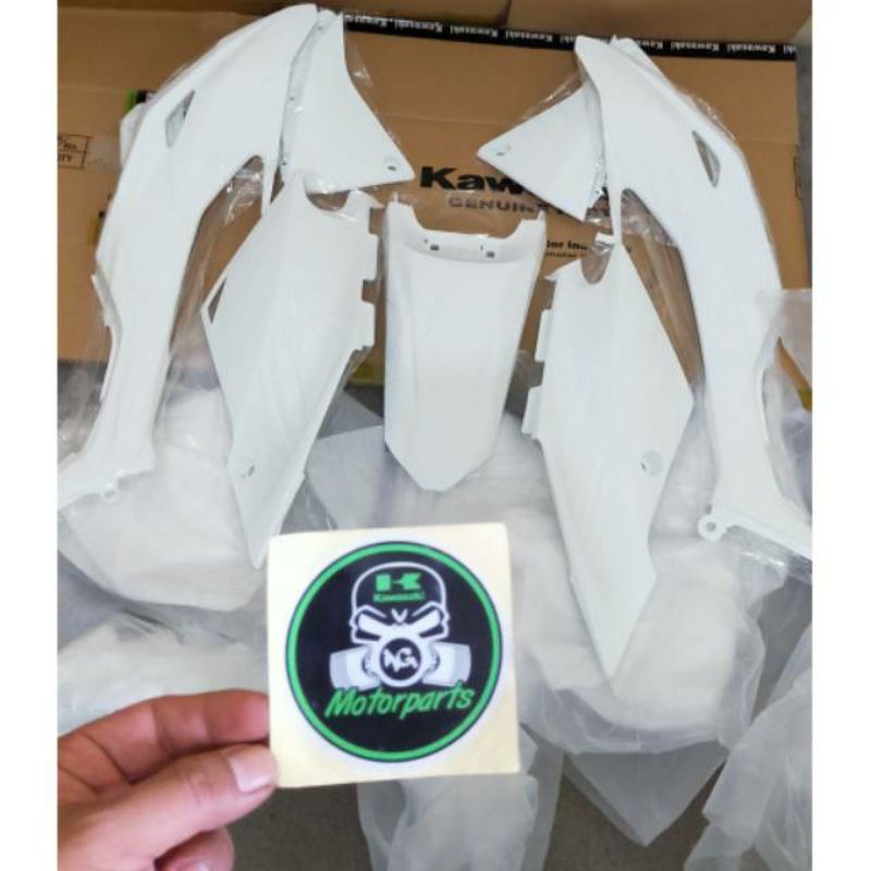 Body set KLX bf putih Original Kawasaki