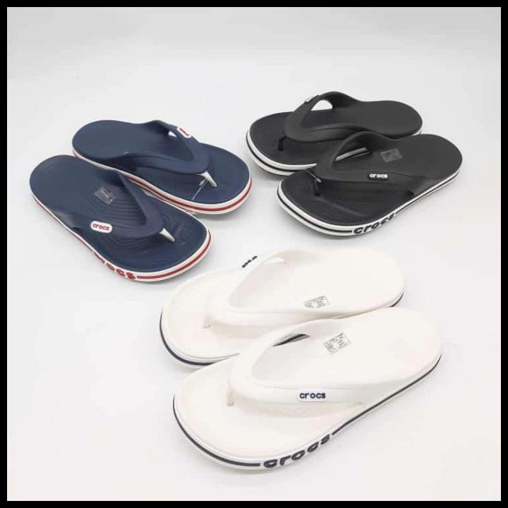 Sandal Jepit Pria / Sandal Crocs / Crocs BayaBand Flip Original