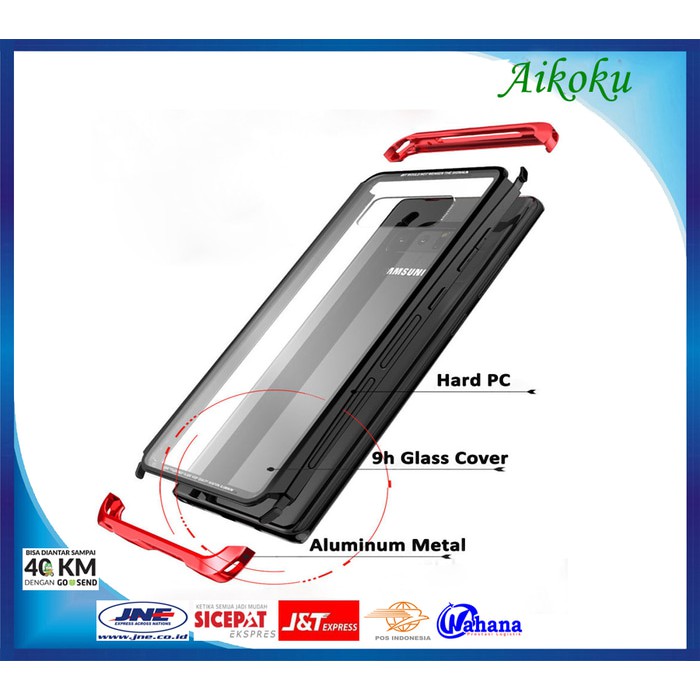 Samsung Note 8 Original New Sword Blade Metal Casing Case Bumper Full