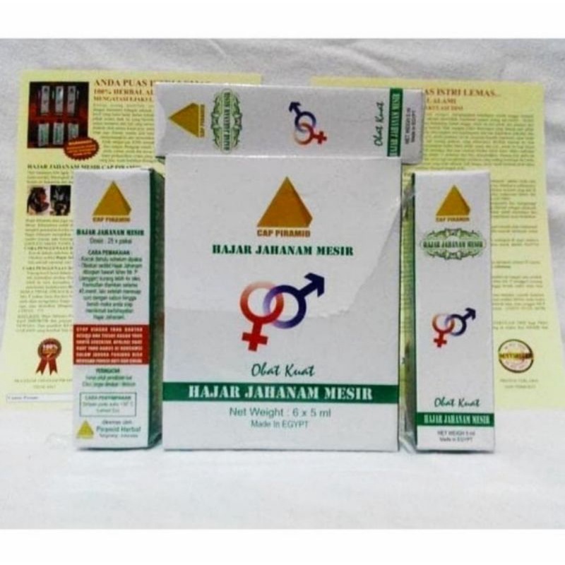 

MESIR Cap PIRAMID Minyak Vit4li1tas 0bat kuat tahan lam4 perkasa4