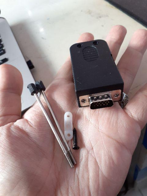 Db15 Male D-sub 3 Row 15 Pin Vga Terminal Solder Tanpa Solder