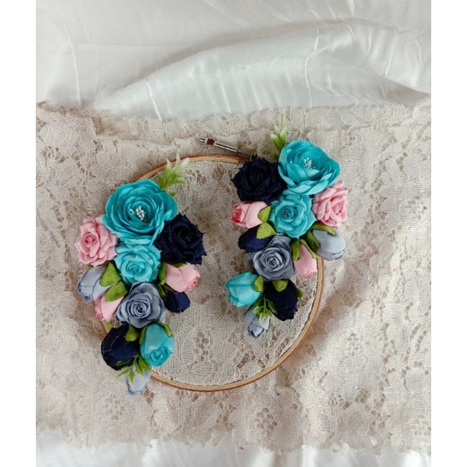 bunga sanggul / hiasan sanggul/ hiasan rambut / jepit rambut bunga / bunga niguba