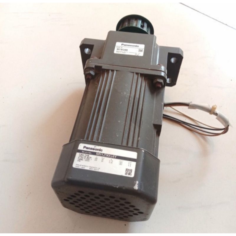 Ac Motor Gearbox 220V 90W Ratio 1 : 50 PANASONIC