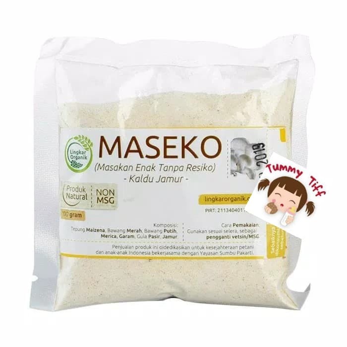 

uuttudd Maseko Refill Kaldu Organik Jamur Non Msg Lingkar Organik 100 Gr Fsfs201