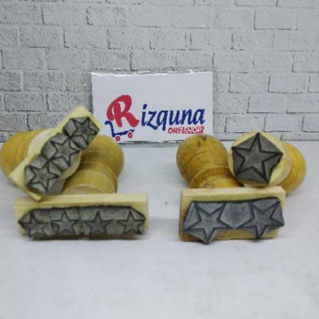 

Paket 4 Stempel Bintang / Senyum