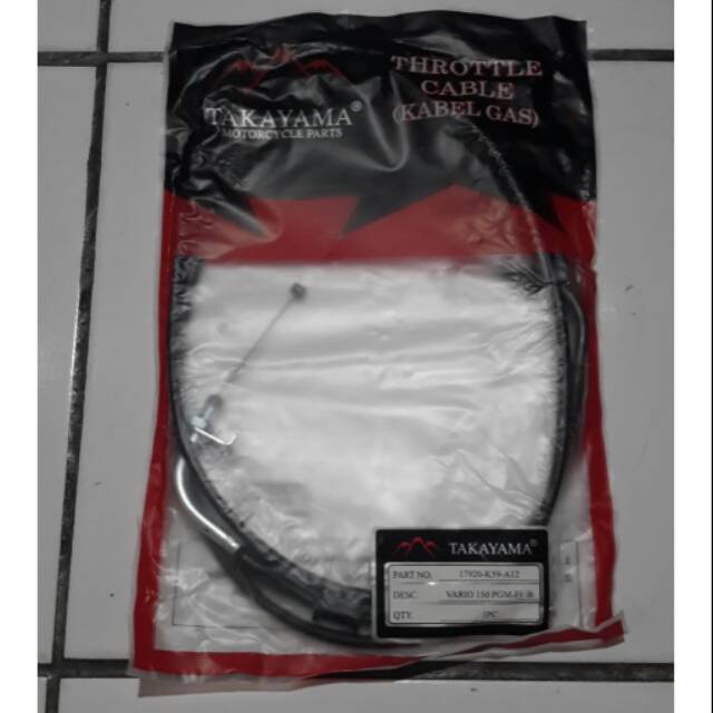 Kabel gas vario 125 LED / Vario 150 LED B