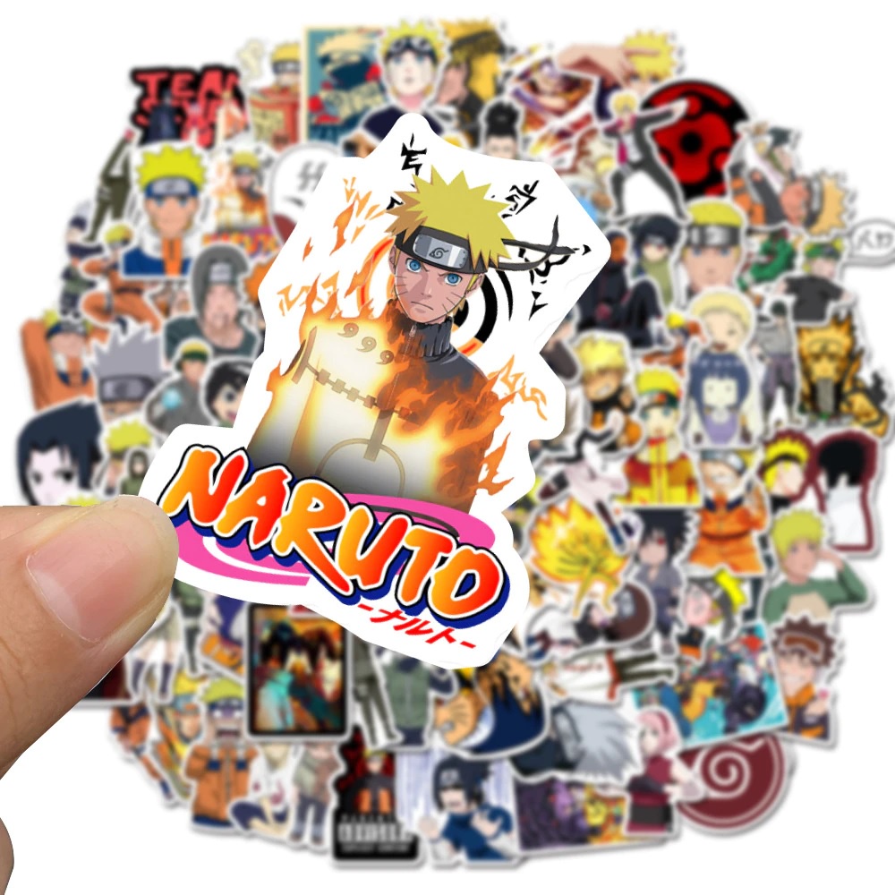 

Sticker Anime Naruto Boruto Akatsuki Murah Meriah 30pcs RANDOM