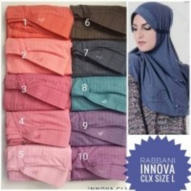 Paling Inspiratif Jilbab Rabbani Innova Clx