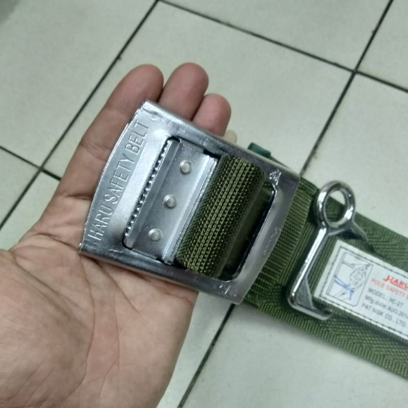 Safety Belt HARU HC 27 / Sabuk Pengaman Kerja Ketinggian PLN Original