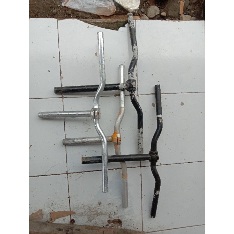 stang plus tiang sepeda lipat aloy(copotan Scnd)