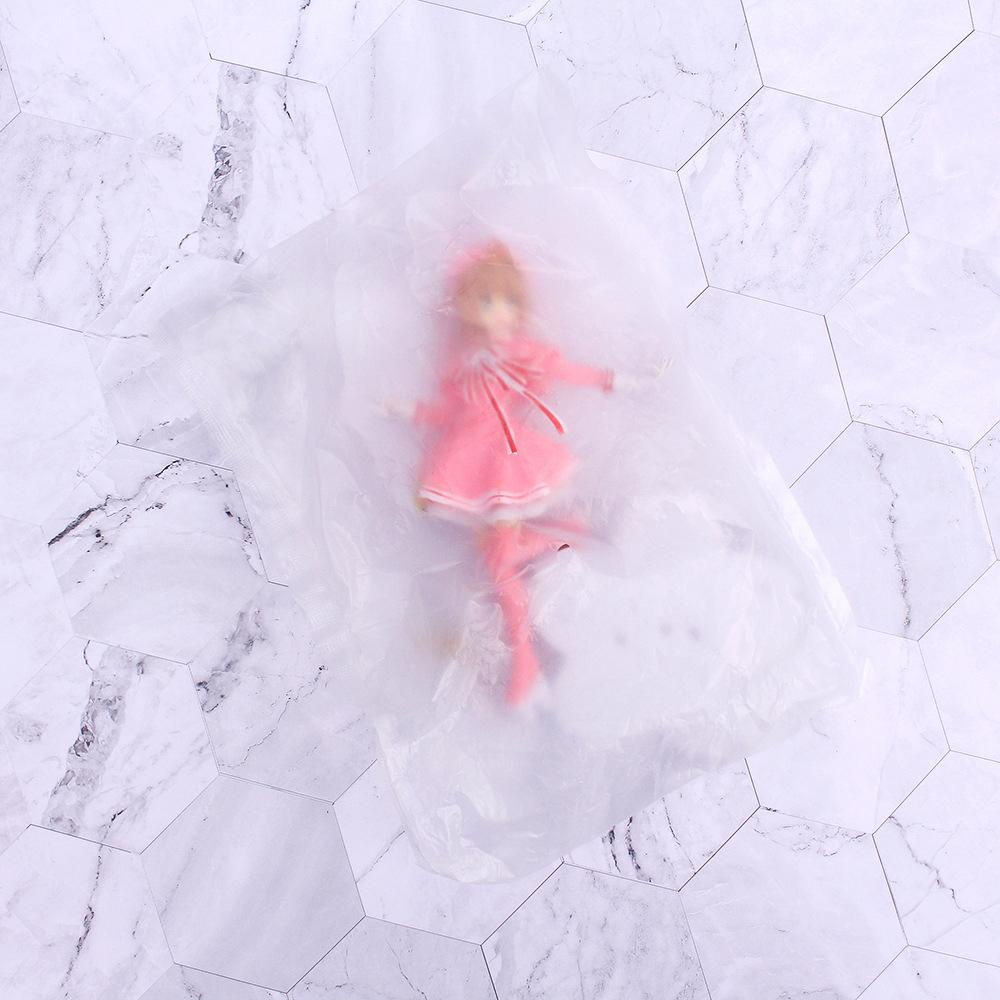Needway  Captor Sakura Figure Mainan Model Figure Anime PVC Tongkat Ajaib Anak Perempuan