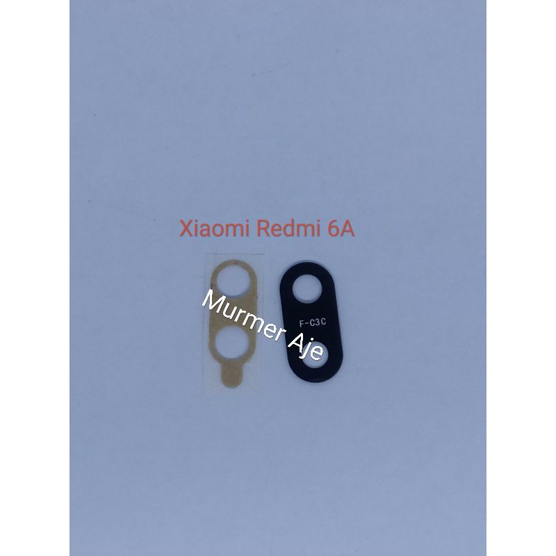 Kaca kamera belakang xiaomi redmi 6a 6A oem