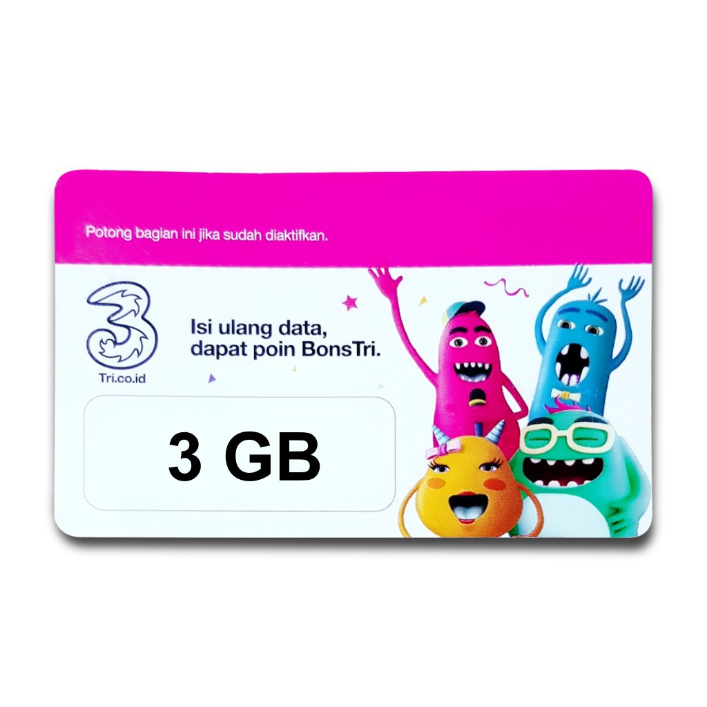 VOUCHER TRI AON 3GB