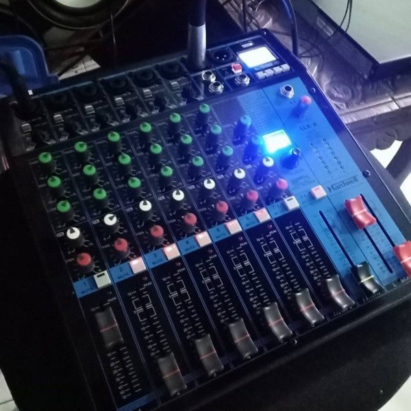 Mixer Audio Hardwell slk8 pro SLK 8 pro 8 Channel ORIGINAL Garansi 1 Tahun