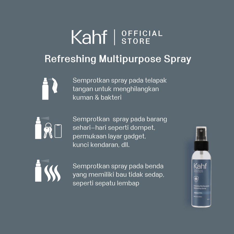 Kahf Everyday Multipurpose Refreshing Spray 100 ml