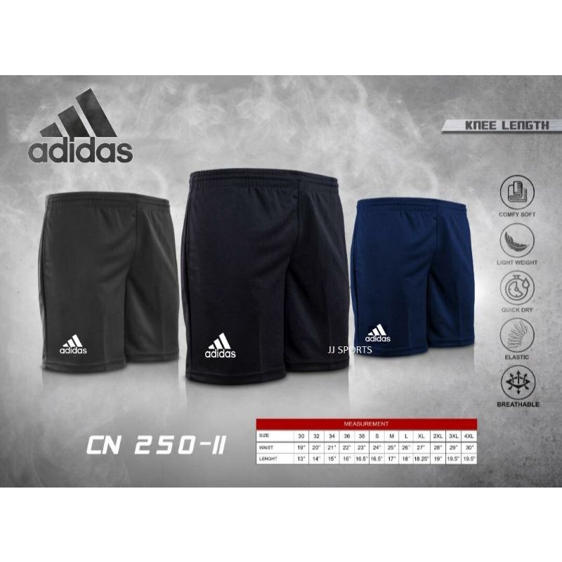 celana kolor pendek olahraga adidas