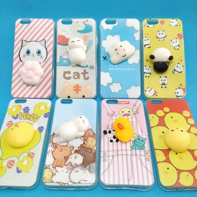 Silikon hp Oppo A57/A 57/ softcase kondom hp squishi case timbul