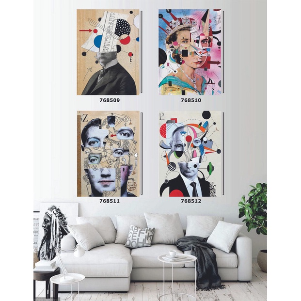 

Buku Tulis / Notebook / A5 Jepang / Surealism / Set 2562