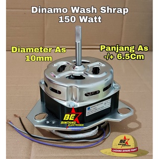 [COD] Dinamo Pencuci Mesin Cuci Sharp 150 Watt Motor Wash Polytron Dinamo Sanken As 10mm