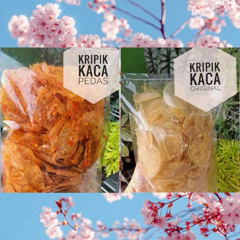 

Kripca Kripik Kaca Pedas + Asin Original 100gr / 500gr / Snack Murah / Snack Kiloan