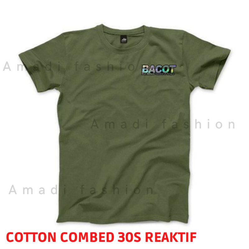 AMADI- Baju Distro Premium Bahan Catton Combed 30s- Kaos Keren Unisex