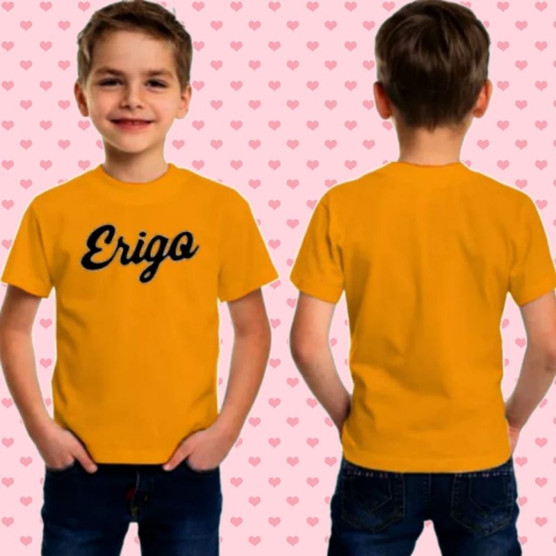 kaos anak erigo/kaos distro