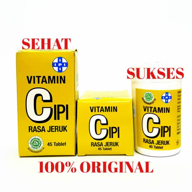 Vitamin Ipi C ( Rasa Jeruk)