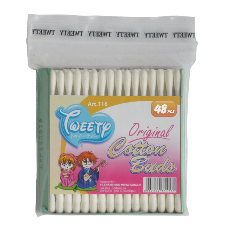 Tweety Cotton Buds 116 48'S