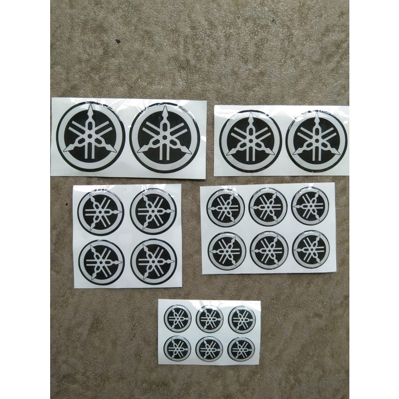 STIKER TIMBUL LOGO YAMAHA / STIKER EMBLEM LOGO YAMAHA / STIKER VARIASI