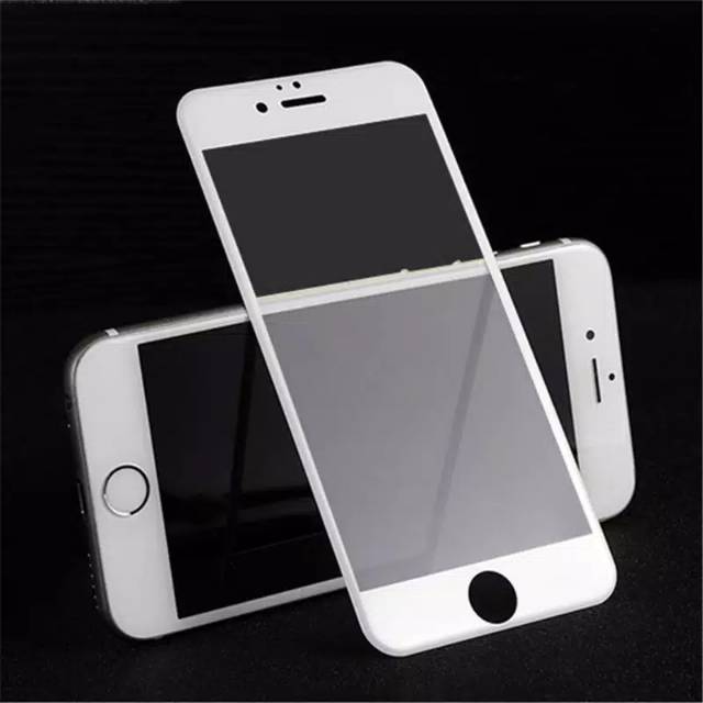 Tempered glass full cover 9D IPHONE 8G, 8G+  curved glass / tg full layar