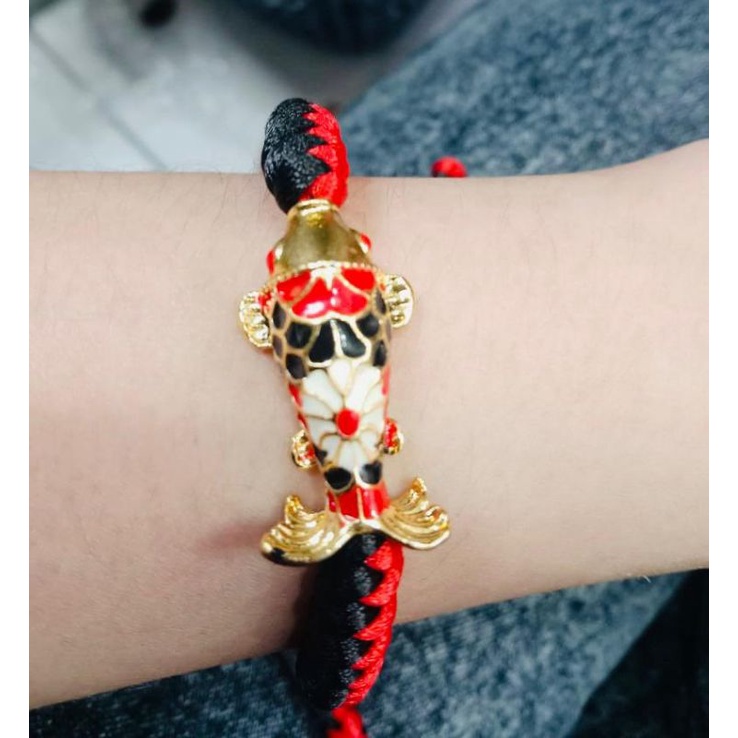 gelang serut ikan koi //gelang lapis emas