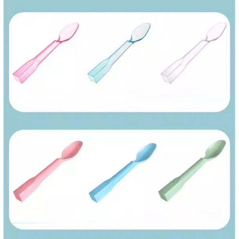Sendok Makan Es Krim Es Buah Anak Plastik