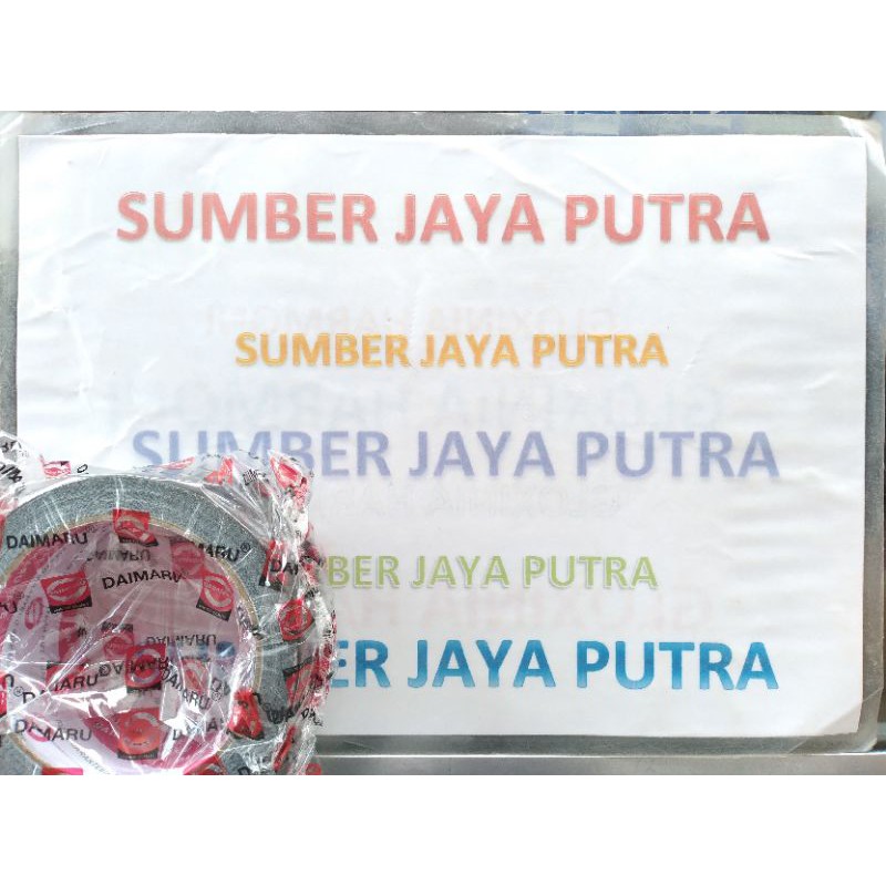 Lakban hitam lakban kain karpet