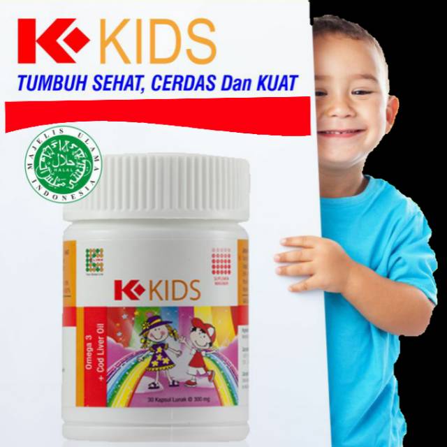 Minyak ikan anak K-Kids