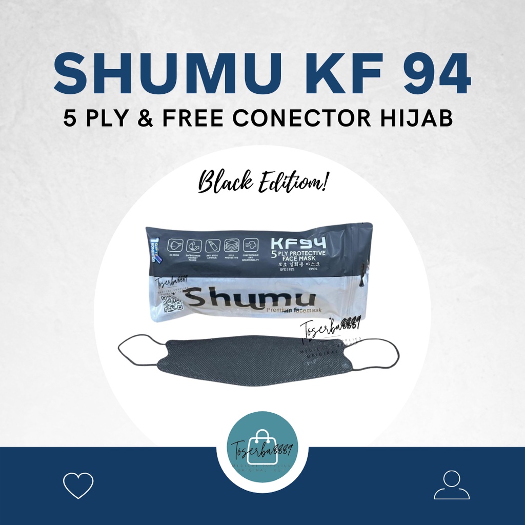 Masker Shumu KF94 isi 10s Masker KF94 / Masker Korea KF94 Shumu 5 Ply Warna Warni Izin Kemenkes
