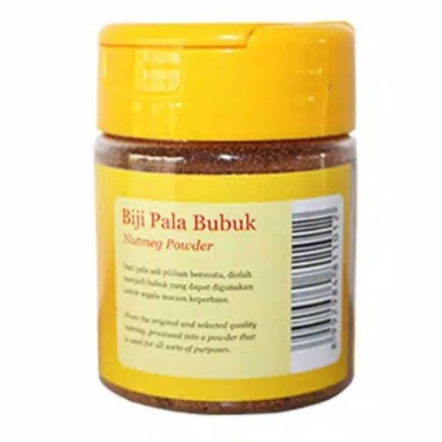 Biji Pala Bubuk Botol 37 Gram / Biji pala bubuk nutmeg powder 37 gr botol koepoe koepoe