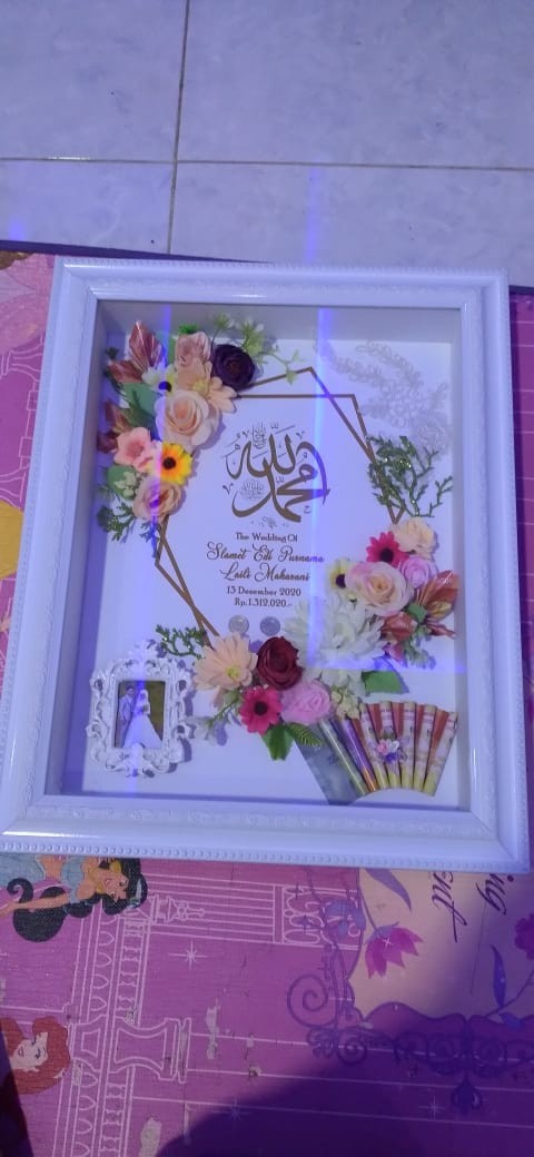 Mahar Rustic Ring Flower Mahar Pernikahan Hantaran Seserahan