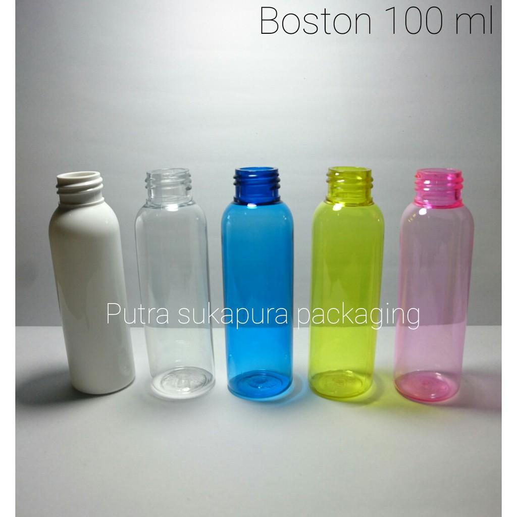 (paket 10 Pcs) Botol Pet 100 Ml / Br 100 Ml - Tanpa Tutup