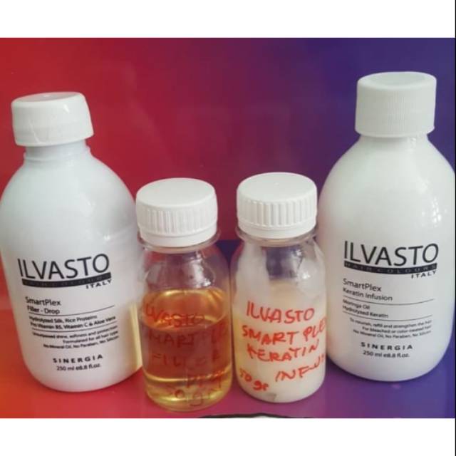 Ilvasto smartplex filler drop treatment keratin  infusion  share