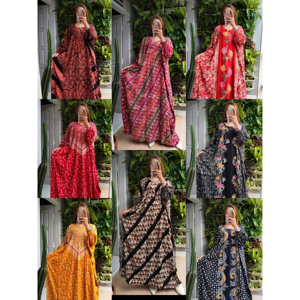 Kaftan - Kaftan Motif Batik - Kaftan Cap - Kaftan Batik - Kaftan Fashion - Kaftan Syar'i - Kaftan Hi