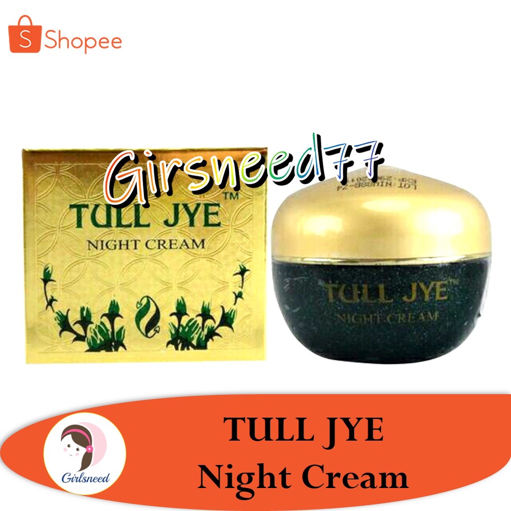 TULL JYE BUNGA HIJAU Night Cream GIRLSNEED77