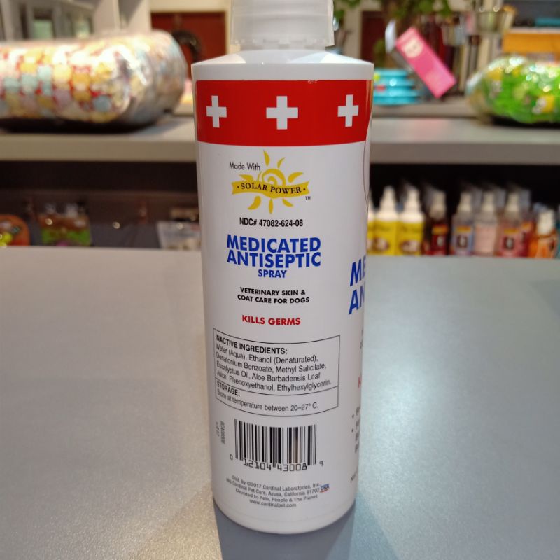 Remedy Recovery Medicated Antiseptic Spray 236ml /  Antiseptik semprot membunuh jamur anjing kucing