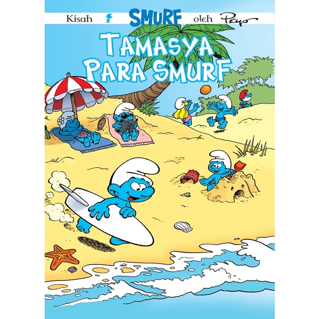 BUKU ANAK TAMASYA PARA SMURF