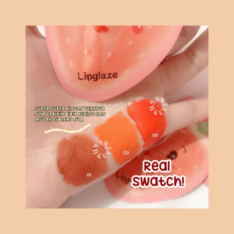 PROMO ECER!!!LIP GLOSS STRAWBERRY SACHET IMAN OF NOBLE COVER PINK L120-1 PINK