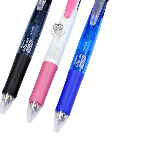 

✪ Pulpen Zebra Clip-on Multi 4 in 1 - Orange ♣